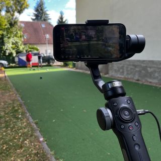 Testing the options for Live Streams and capturing the materials to bring you the game atmosphere and unique sport...